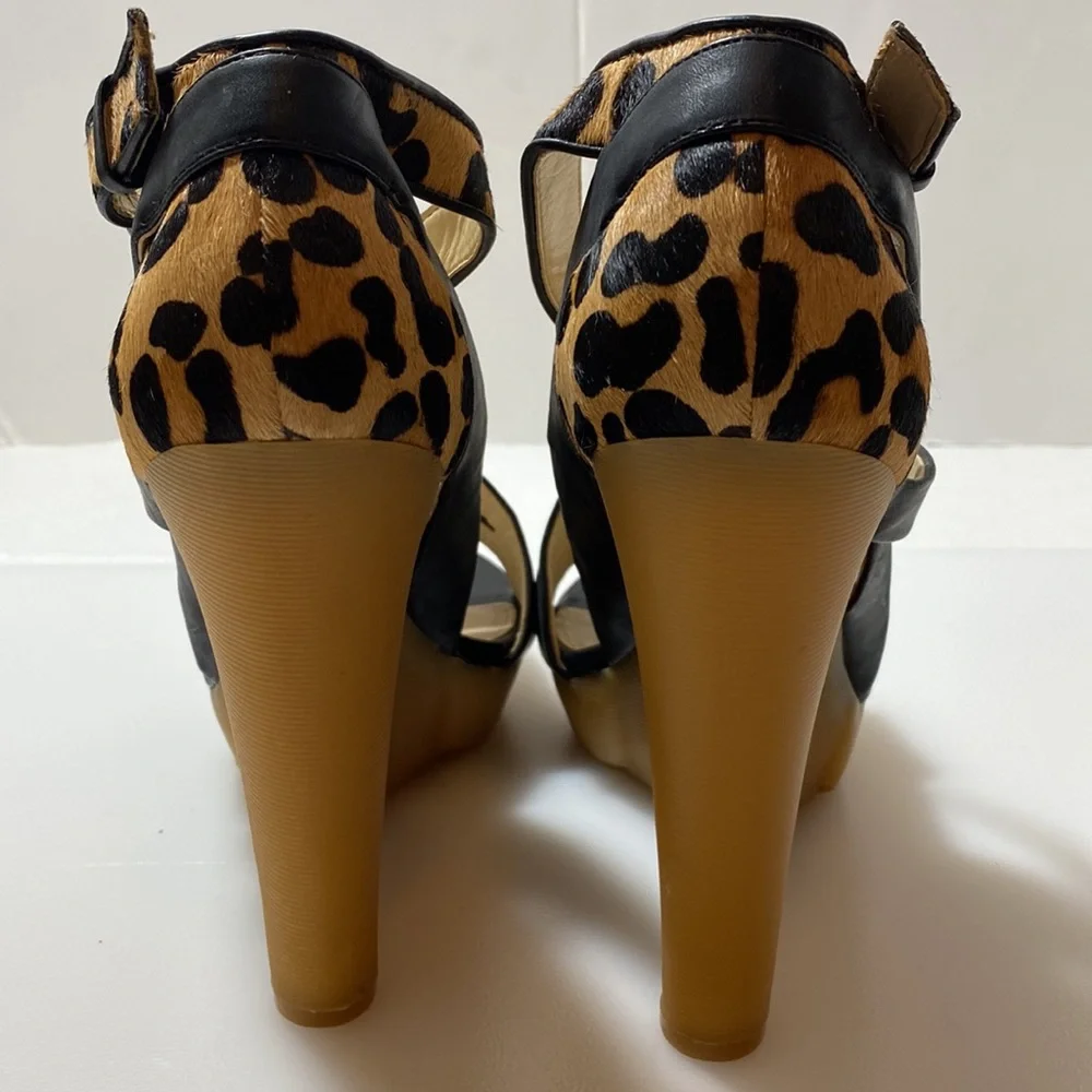 Calvin Klein high Dani Wedge platform Sandal - Picture 7 of 12